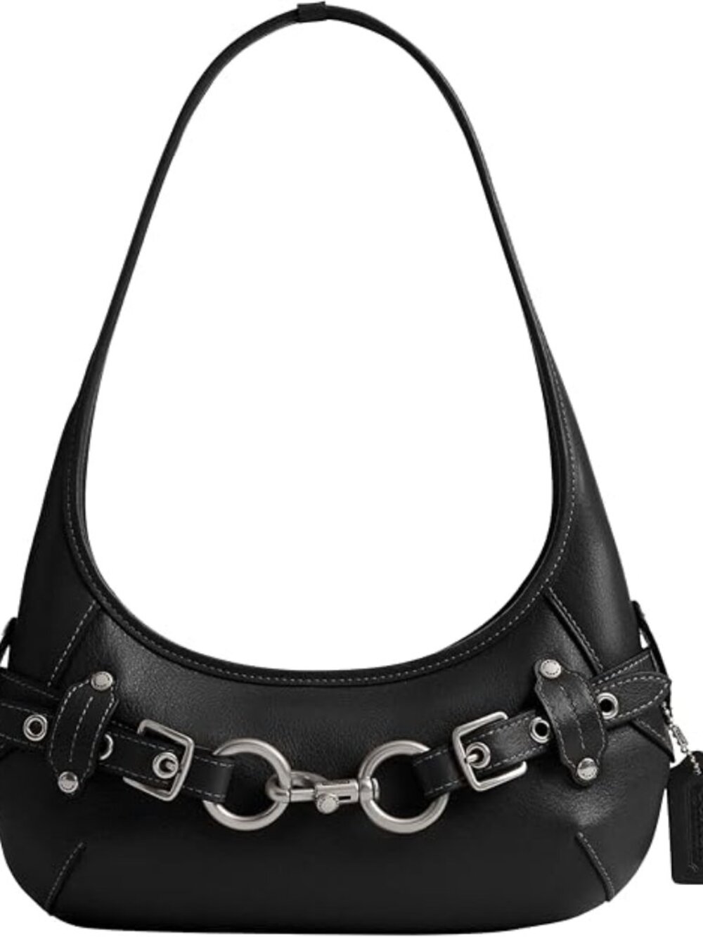 Coach Belted Ergo Leather Shoulder Bag for Women